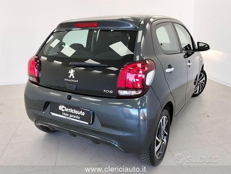 Usata Peugeot 108 Allure 72 CV (52 kW) 2020 Grigio Berlina