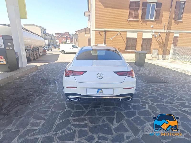 Usata Mercedes CLA180 Premium 116 CV (85 kW) 2019 Bianco Berlina