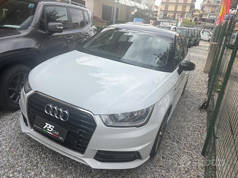 Usata Audi A1 S-Line 95 CV (69 kW) 2015 Bianco Berlina