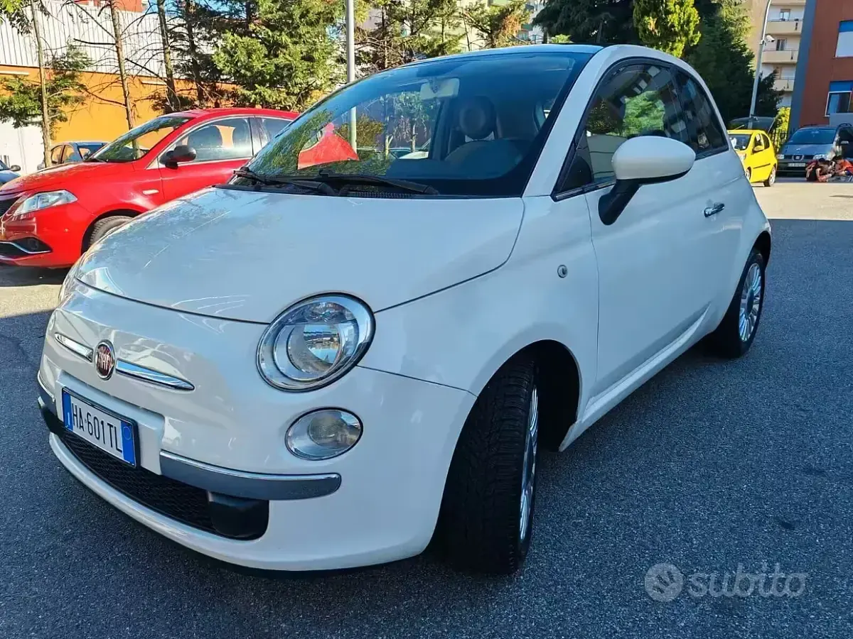 Usata Fiat 500 69 CV (50 kW) 2013 Bianco Berlina