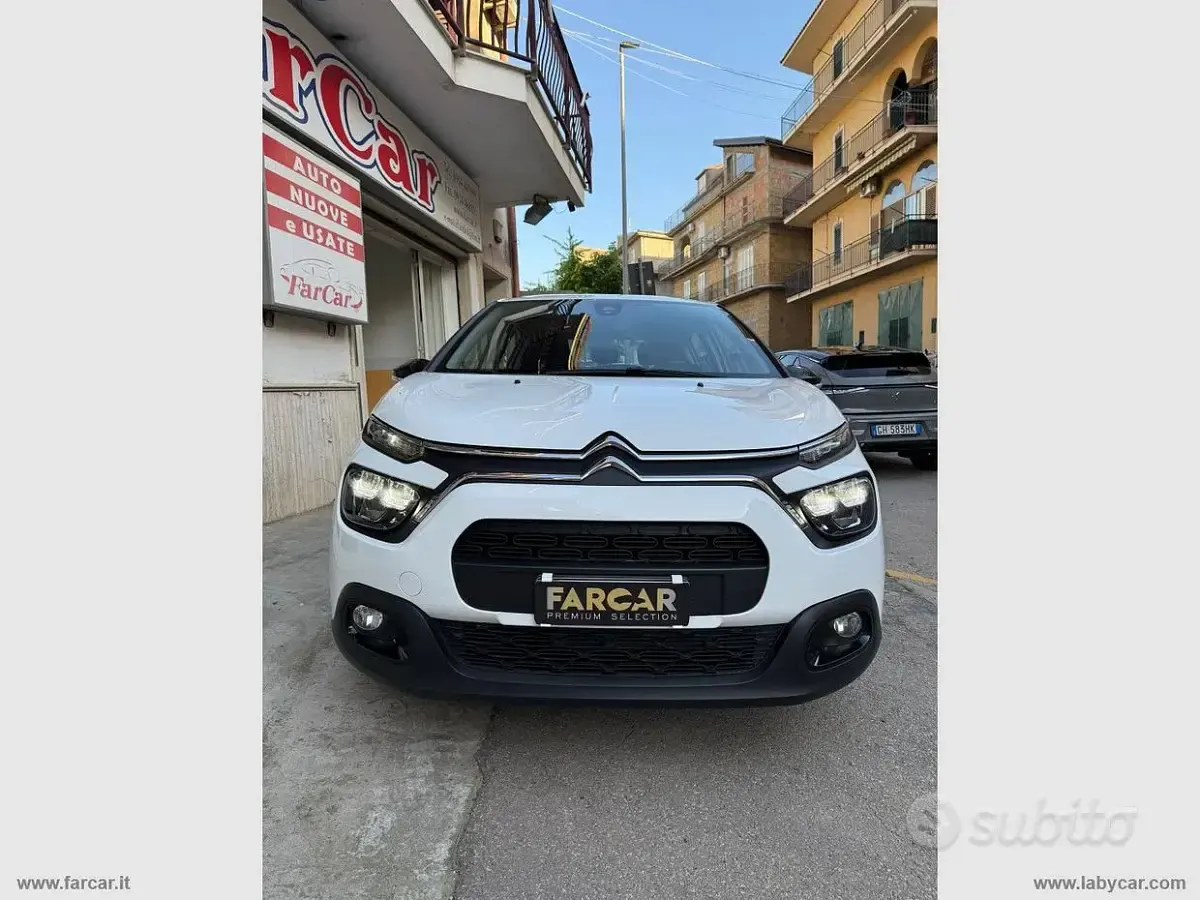 Usata Citroën C3 Feel 102 CV (75 kW) 2022 Bianco Utilitaria