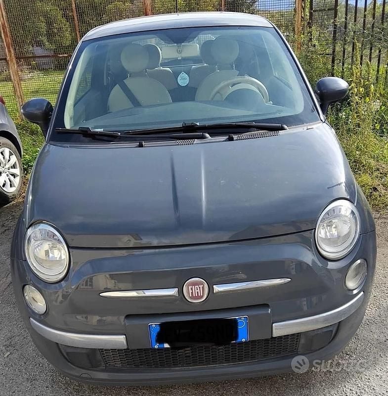 Usata Fiat 500 Lounge 69 CV (50 kW) 2014 Grigio