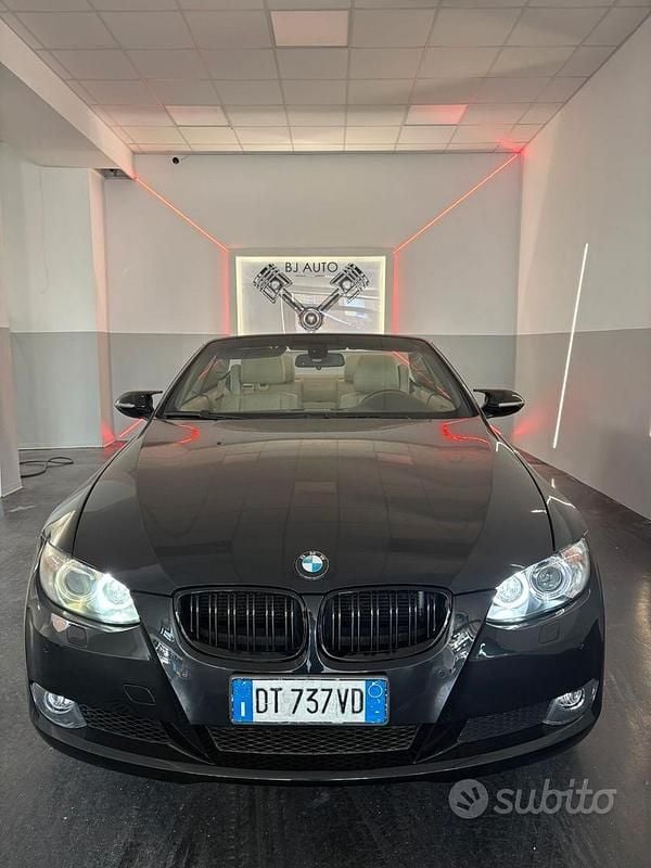 Usata BMW 320 Cabriolet M Sport 177 CV (130 kW) 2009 Nero Cabrio
