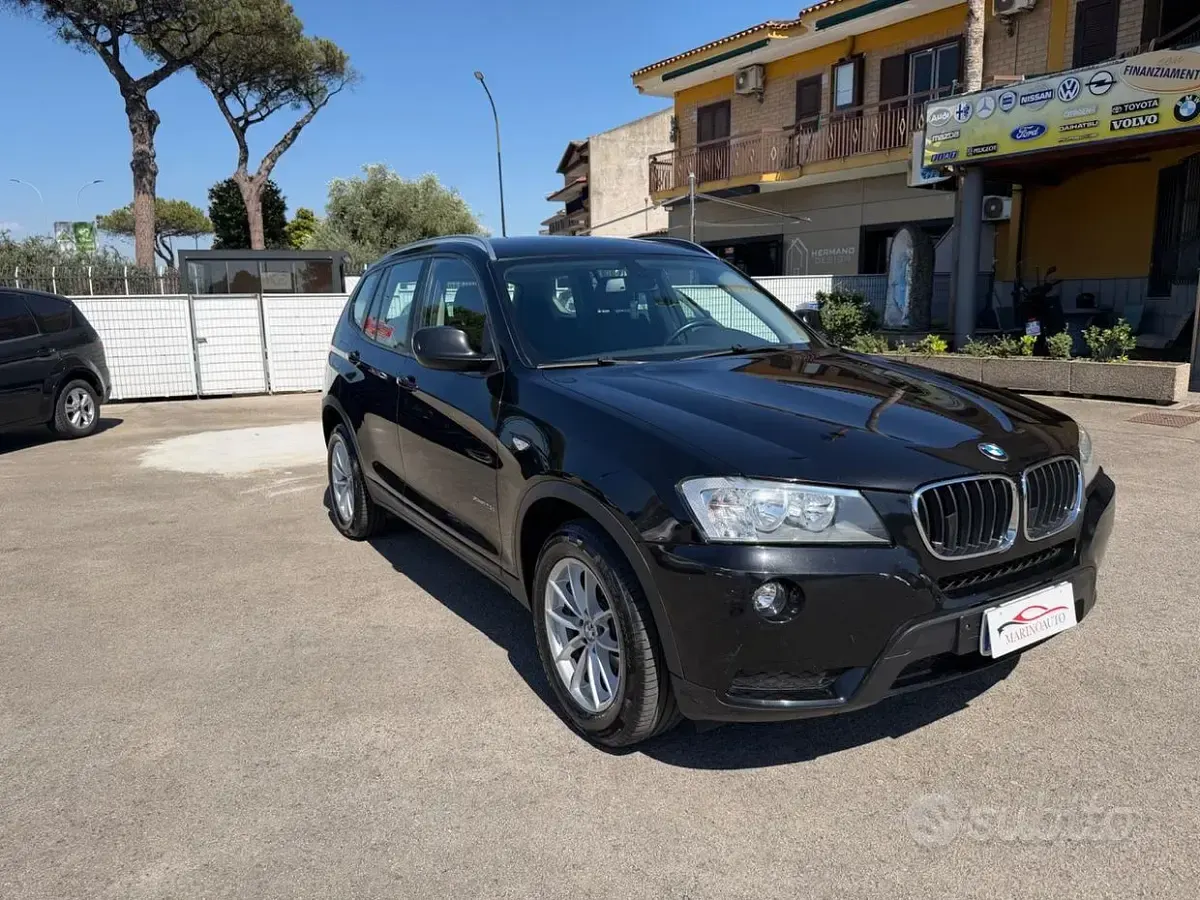 Usata BMW X3 184 CV (135 kW) 2012 Nero SUV