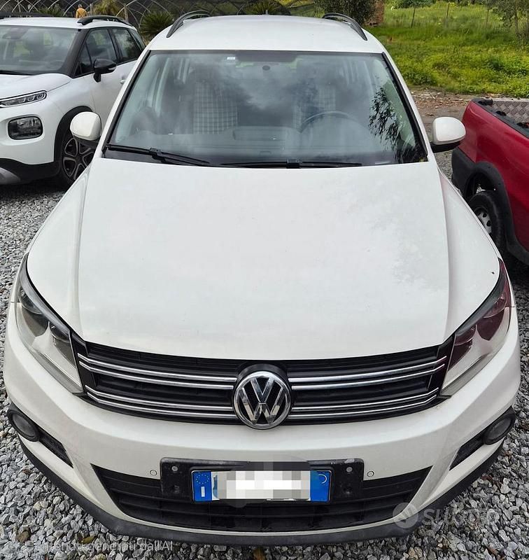 Usata VW Tiguan 110 CV (80 kW) 2013 Bianco SUV