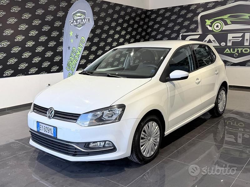 Usata VW Polo 75 CV (55 kW) 2015 Bianco Berlina