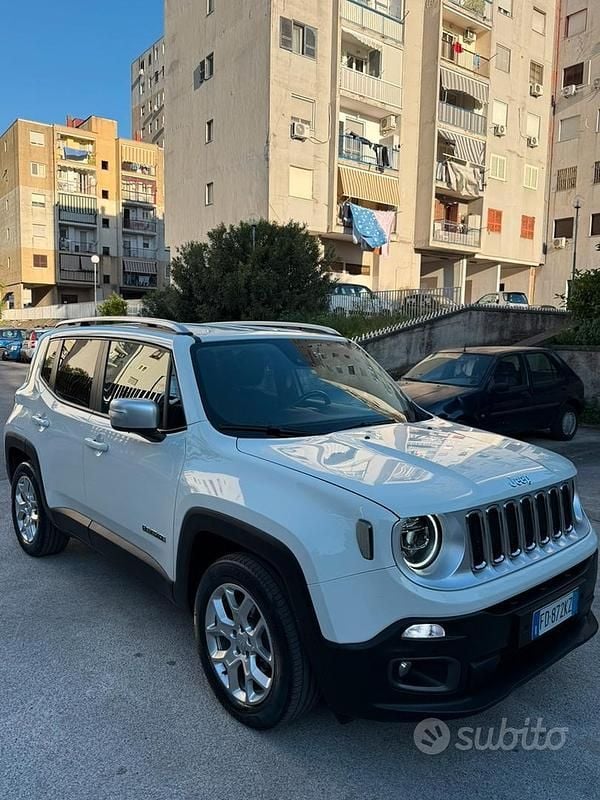 Usata Jeep Renegade Limited 120 CV (88 kW) 2016 Bianco SUV