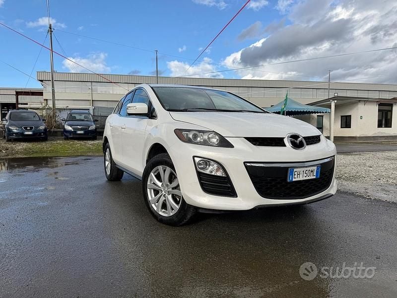 Bianco Usata 2011 Mazda CX-7 Inclusive SUV | 4990 € (Buon prezzo) - Immagine 1/4