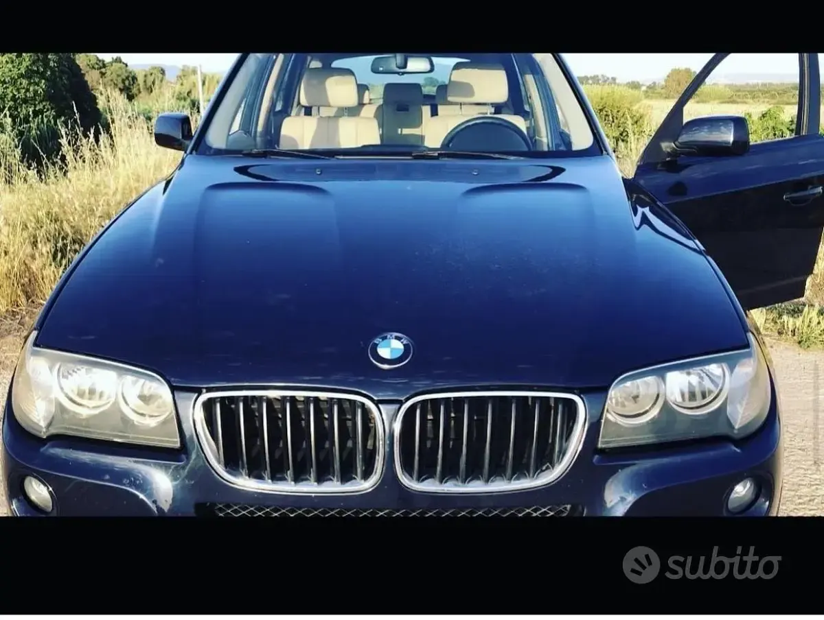 Usata BMW X3 177 CV (130 kW) 2007 Blu SUV