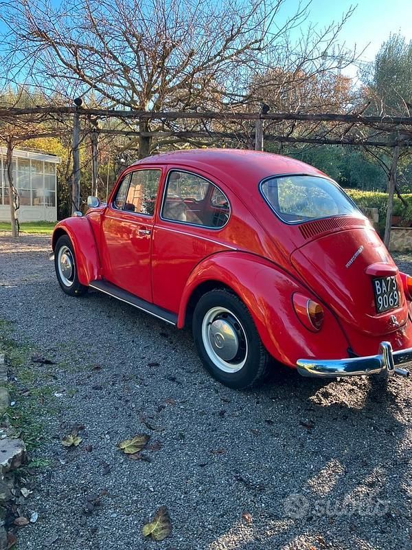 Usata VW Beetle 1950 Rosso Utilitaria