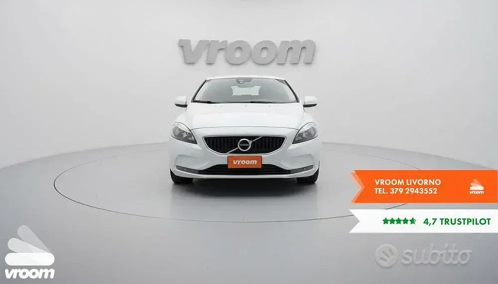 Usata Volvo V40 Business Edition 120 CV (88 kW) 2016 Bianco Berlina