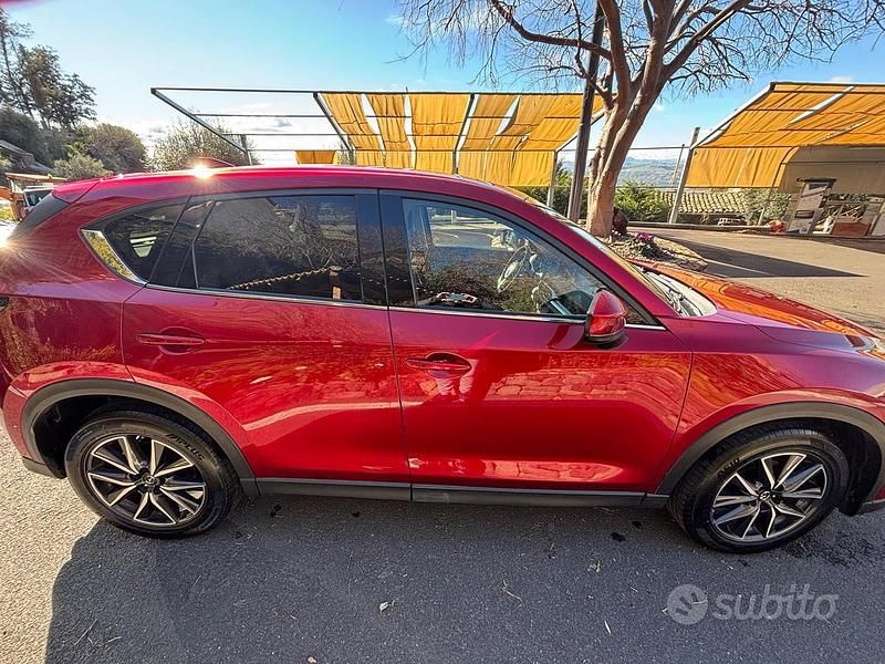 Usata Mazda CX-5 Exceed 150 CV (110 kW) 2018 Rosso SUV