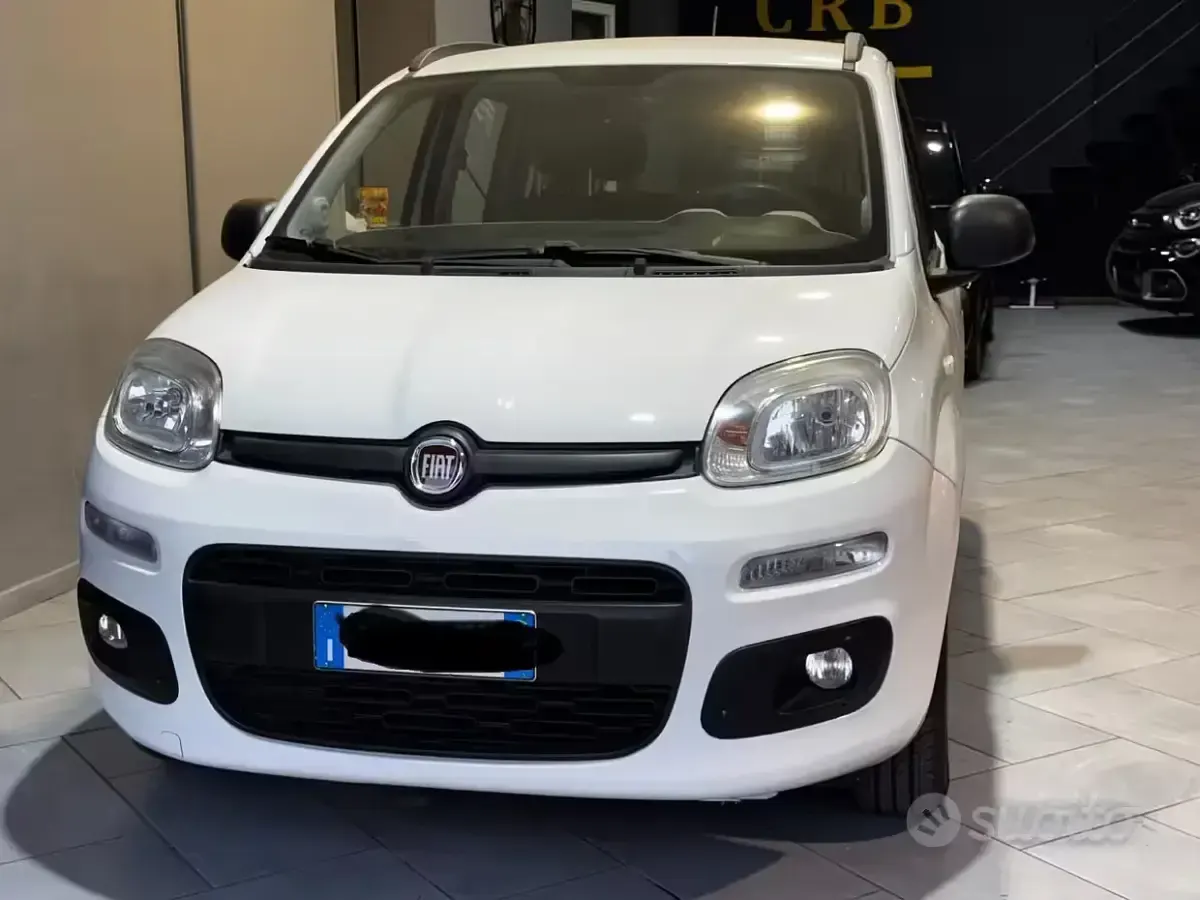 Usata Fiat Panda Easy 69 CV (50 kW) 2015 Bianco Utilitaria