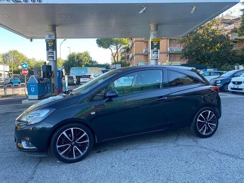 Usata Opel Corsa S 95 CV (69 kW) 2016 Nero Berlina