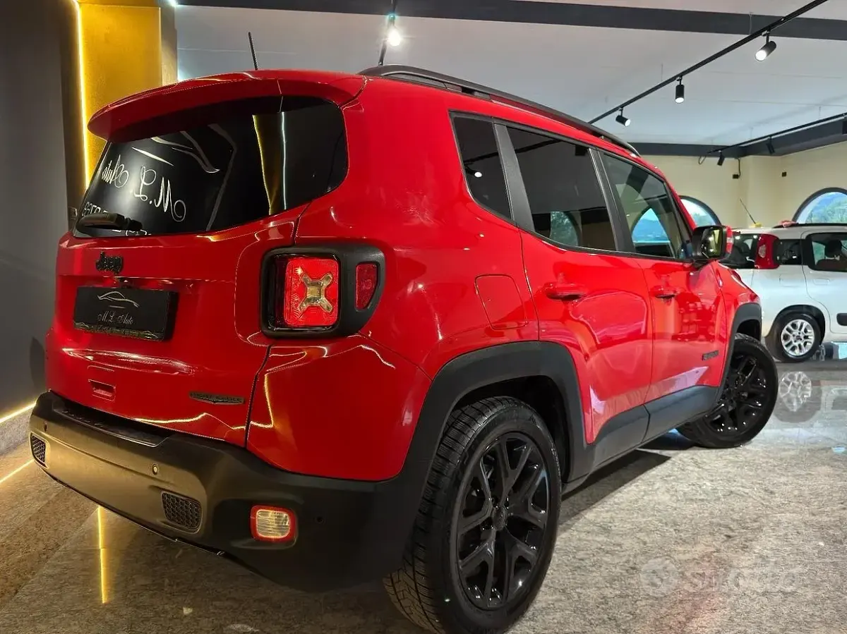 Usata Jeep Renegade Night Eagle 120 CV (88 kW) 2020 Rosso SUV