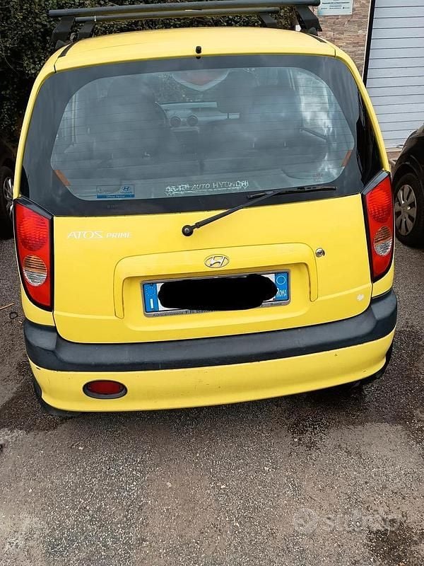 Usata Hyundai Atos Prime 2002 Giallo Utilitaria