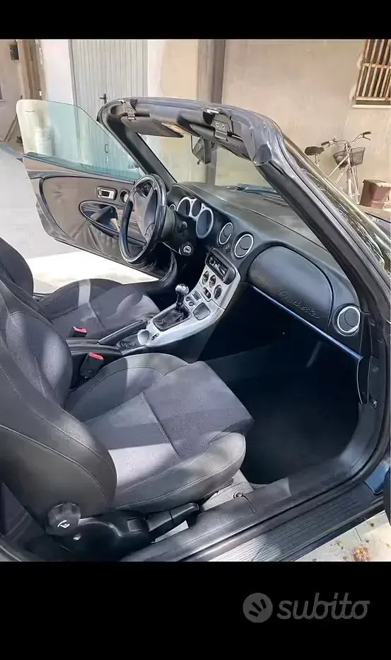 Usata Fiat Barchetta 131 CV (96 kW) 2002 Bluazzurro Cabrio