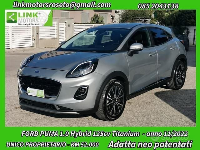 Usata Ford Puma S 125 CV (91 kW) 2022 Grigio SUV