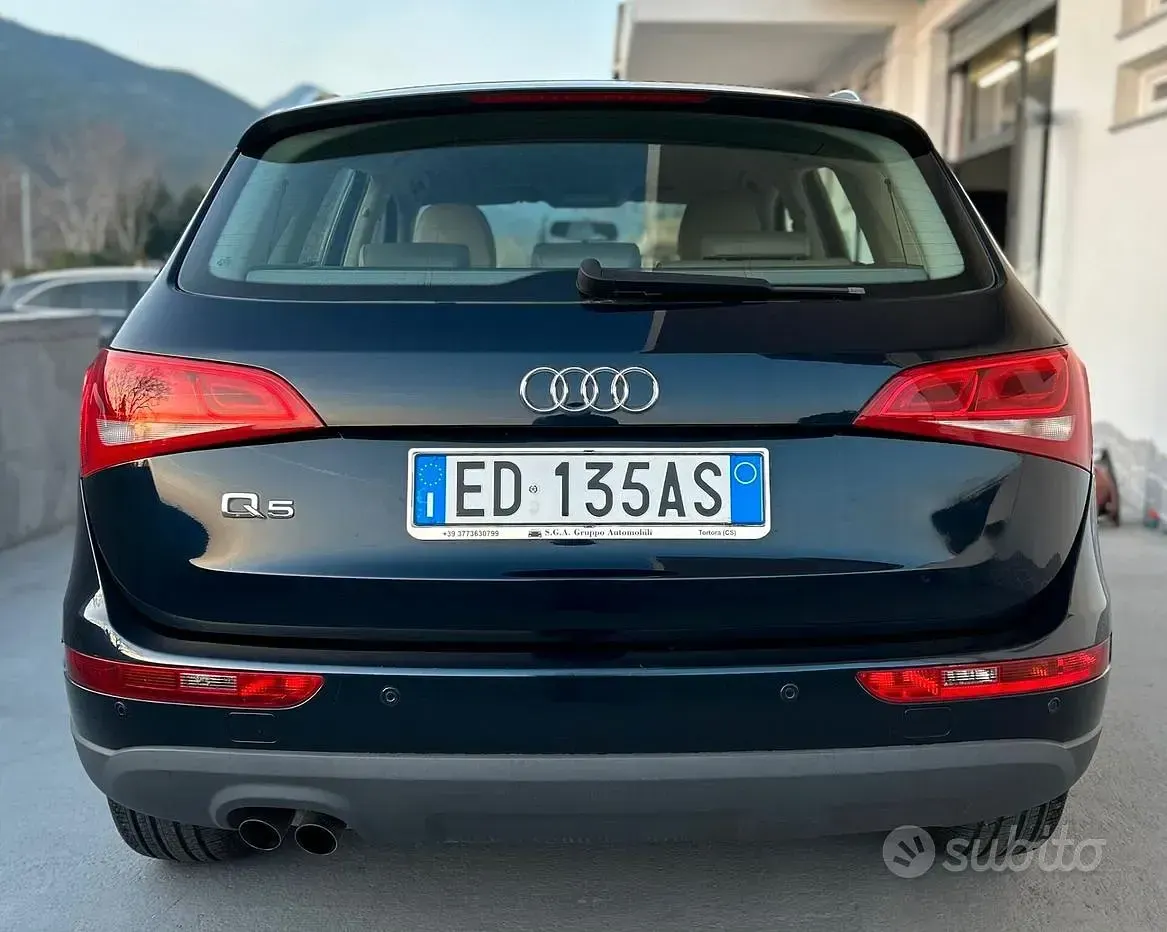 Usata Audi Q5 170 CV (125 kW) 2010 Blu SUV