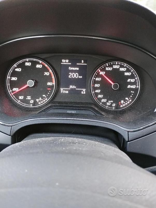 Usata Seat Ibiza Style 95 CV (69 kW) 2017 Bianco Berlina