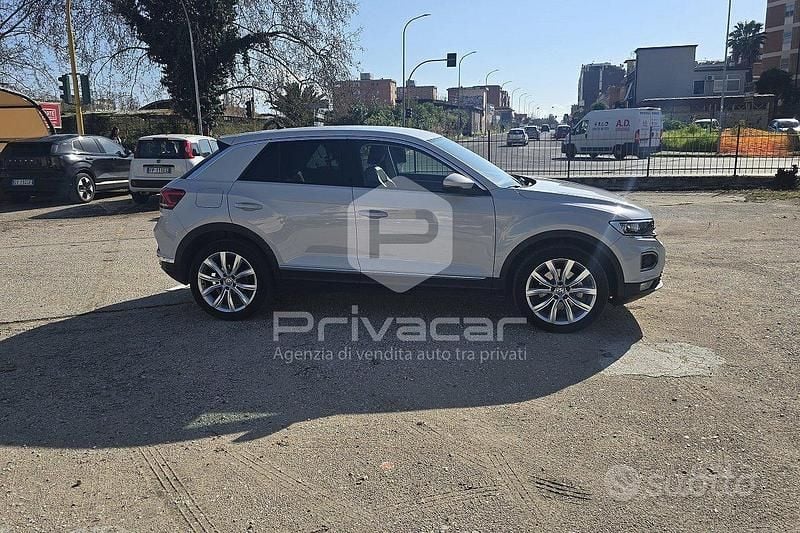 Usata VW T-Roc Style 150 CV (110 kW) 2018 Bianco SUV