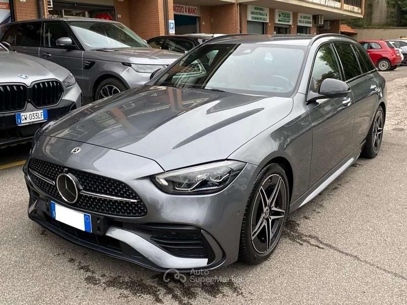 Usata Mercedes C200 Premium Plus 163 CV (119 kW) 2023 Grigio Station wagon