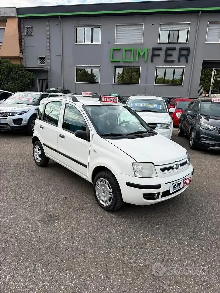 Usata Fiat Panda Dynamic 60 CV (44 kW) 2007 Bianco Utilitaria
