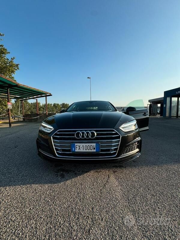 Usata Audi A5 190 CV (139 kW) 2019 Nero Coupé