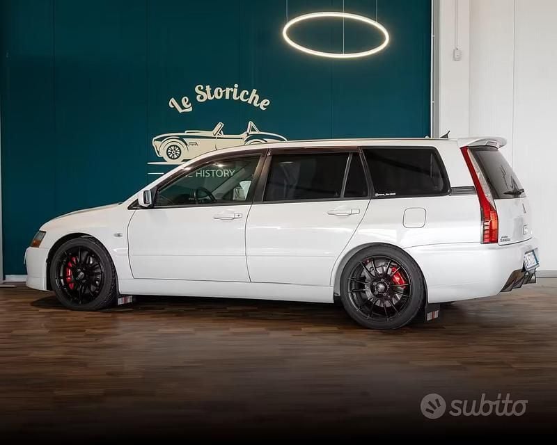 Usata Mitsubishi Lancer 280 CV (205 kW) 2005 Bianco Station wagon