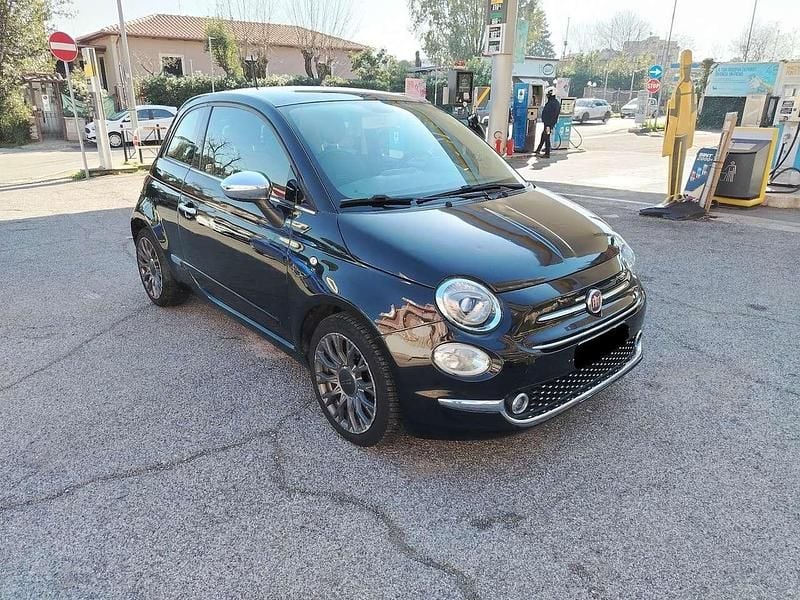 Usata Fiat 500 Lounge 69 CV (50 kW) 2018 Nero Utilitaria