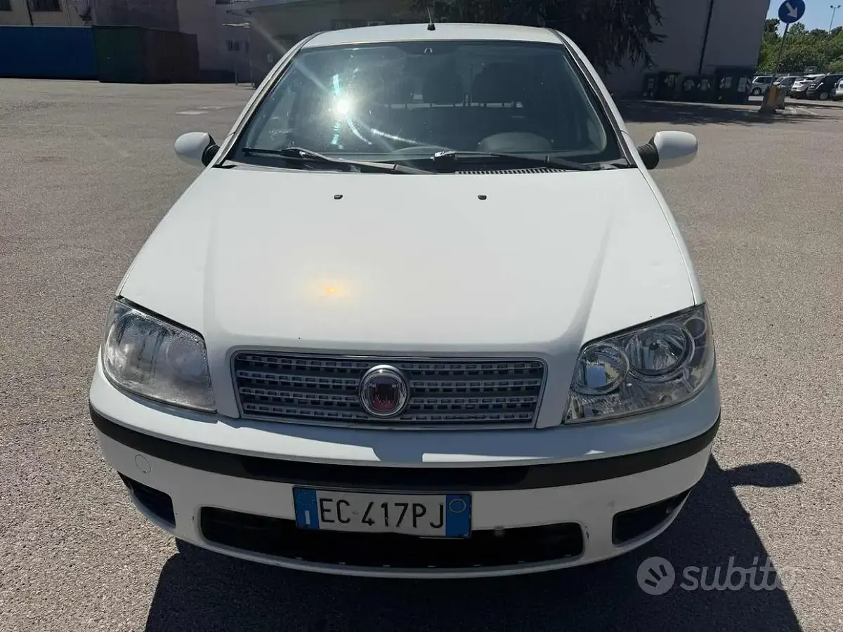Usata Fiat Punto Active 60 CV (44 kW) 2010 Bianco Utilitaria