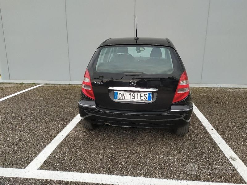 Usata Mercedes A150 Elegance 95 CV (69 kW) 2007 Nero Berlina