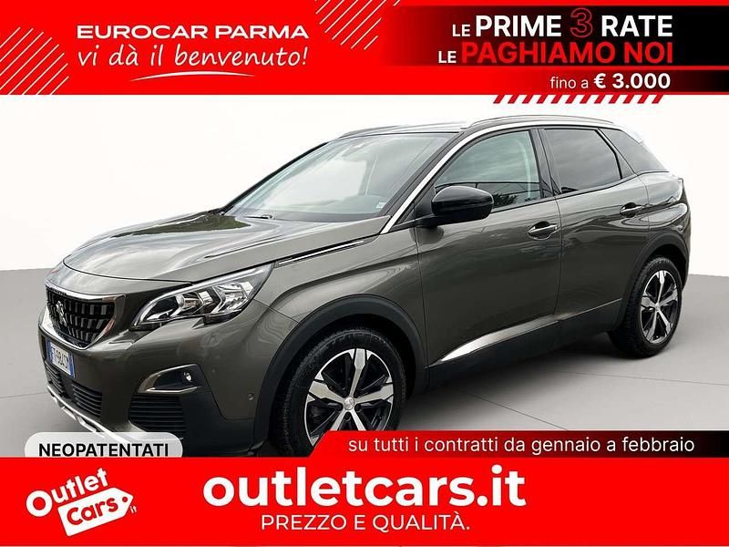 Verde Usata 2019 Peugeot 3008 Crossway SUV | 12.900 € (Super prezzo) - Immagine 1/4