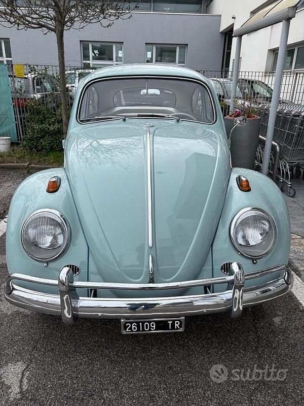 Usata VW Beetle 1960 Blu Utilitaria