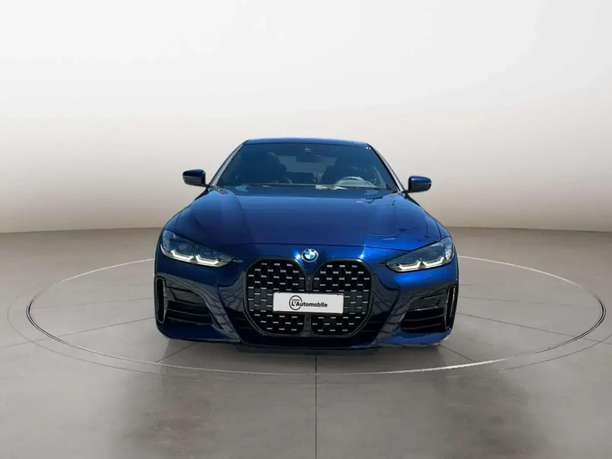 Usata BMW M440 M Sport 374 CV (275 kW) 2021 Blu Coupé