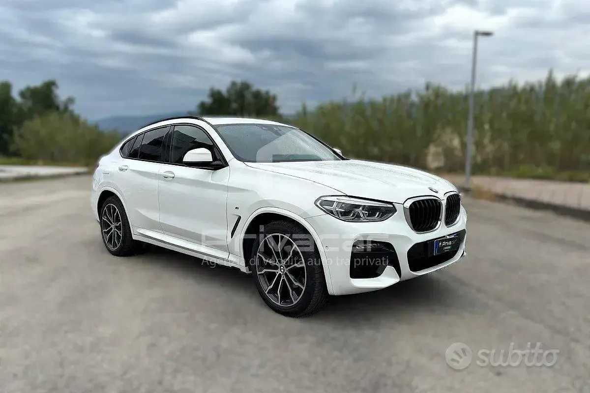 Usata BMW X4 M Sport 190 CV (139 kW) 2020 Bianco SUV