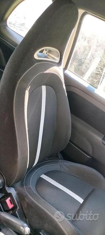 Usata Abarth 500 Custom 135 CV (99 kW) 2010 Bianco Utilitaria