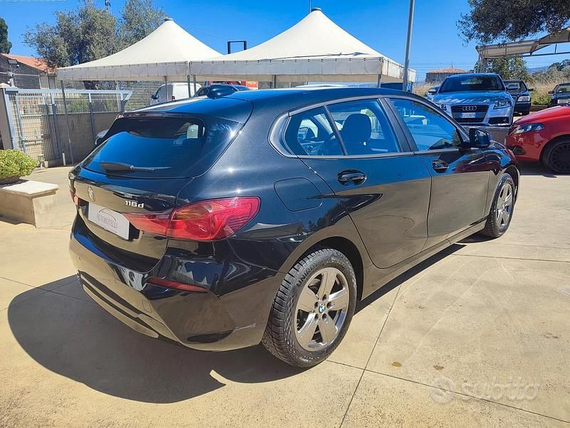 Usata BMW 116 Advantage 115 CV (84 kW) 2022 Nero Utilitaria