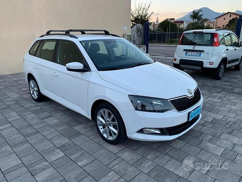 Usata Skoda Fabia Ambition 75 CV (55 kW) 2018 Bianco Station wagon