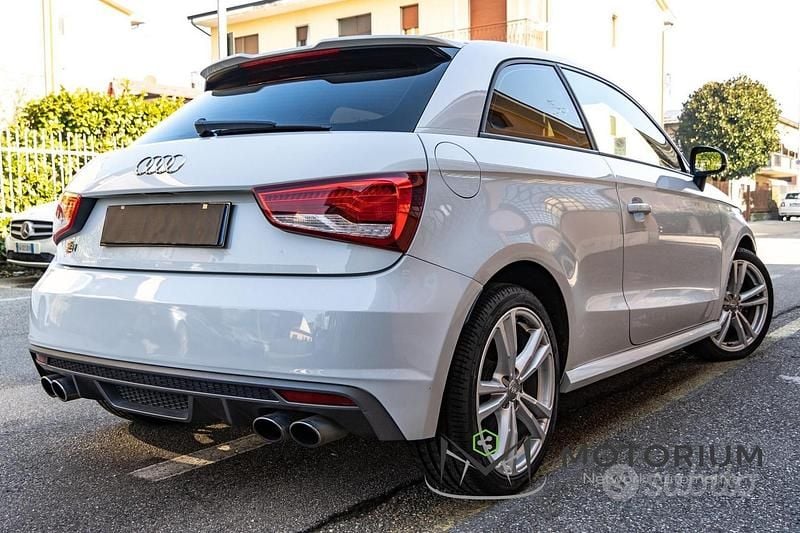 Usata Audi S1 Ambiente 231 CV (169 kW) 2017 Bianco Utilitaria