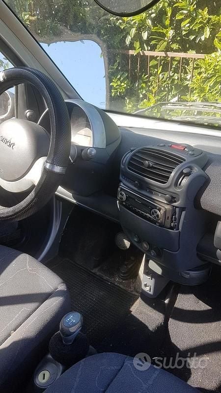 Begagnad Smart ForFour 2002 Grå Halvkombi