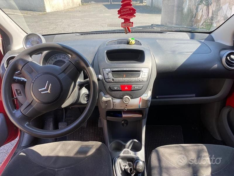 Usata Citroën C1 68 CV (50 kW) 2007 Rosso Utilitaria
