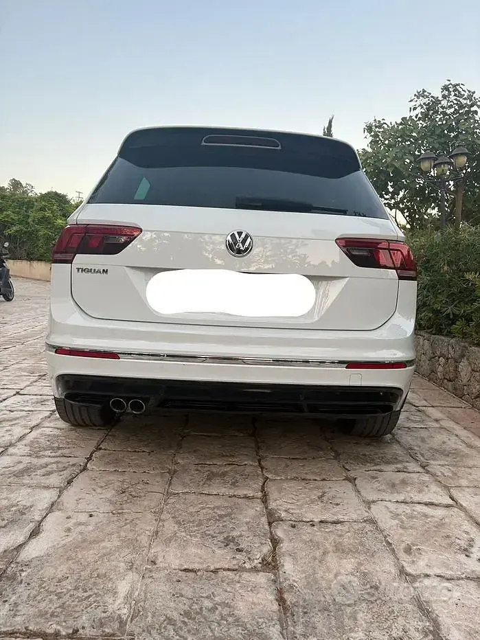 Usata VW Tiguan 150 CV (110 kW) 2019 Bianco SUV