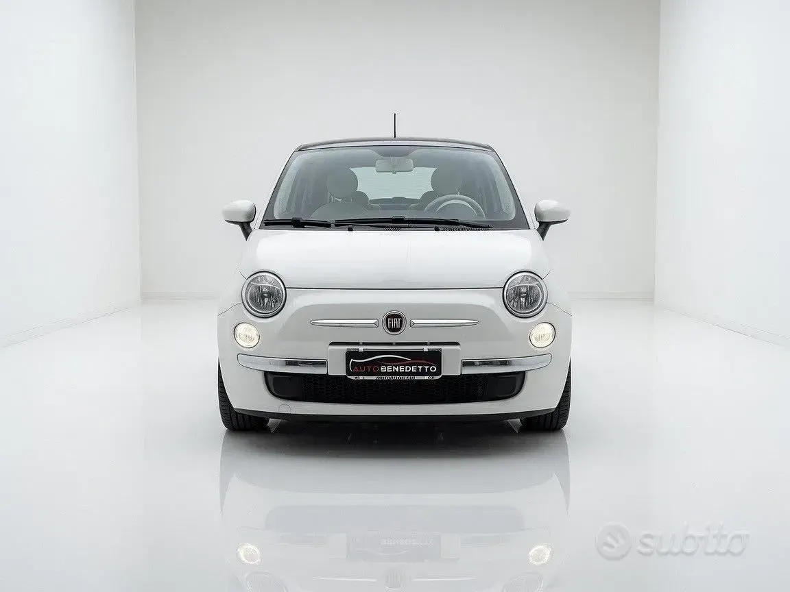 Usata Fiat 500 Lounge 69 CV (50 kW) 2013 Bianco Berlina