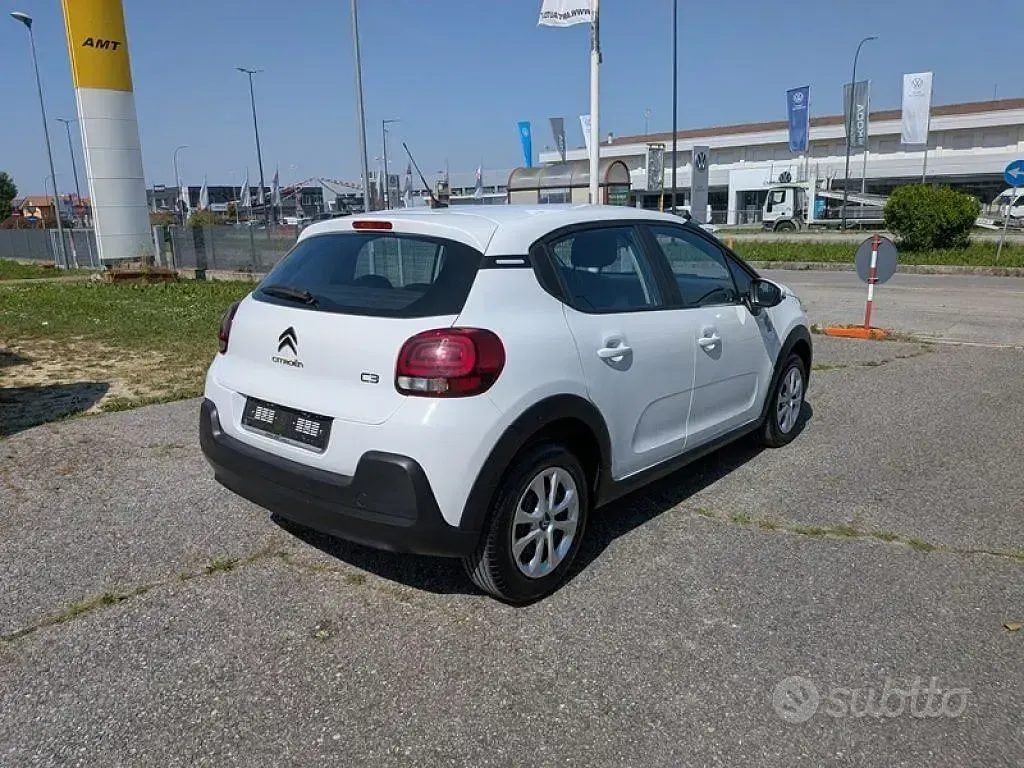 Usata Citroën C3 PureTech 83 CV (61 kW) 2023 Bianco Utilitaria