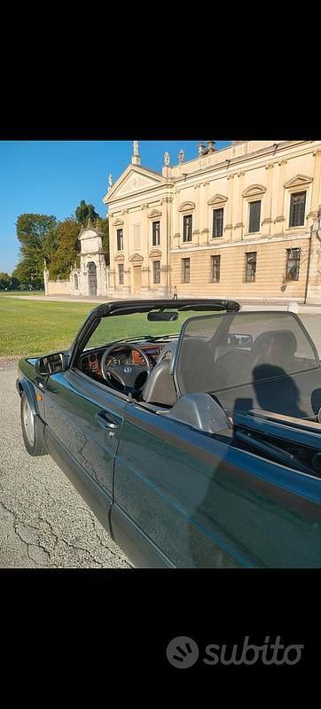 Usata Saab 900 Cabriolet Aero 141 CV (103 kW) 1992 Verde Cabrio