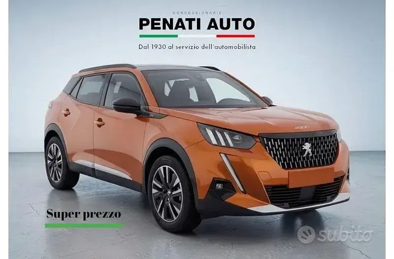 Begagnad Peugeot 2008 GT 155 HK (114 kW) 2020 Orange SUV