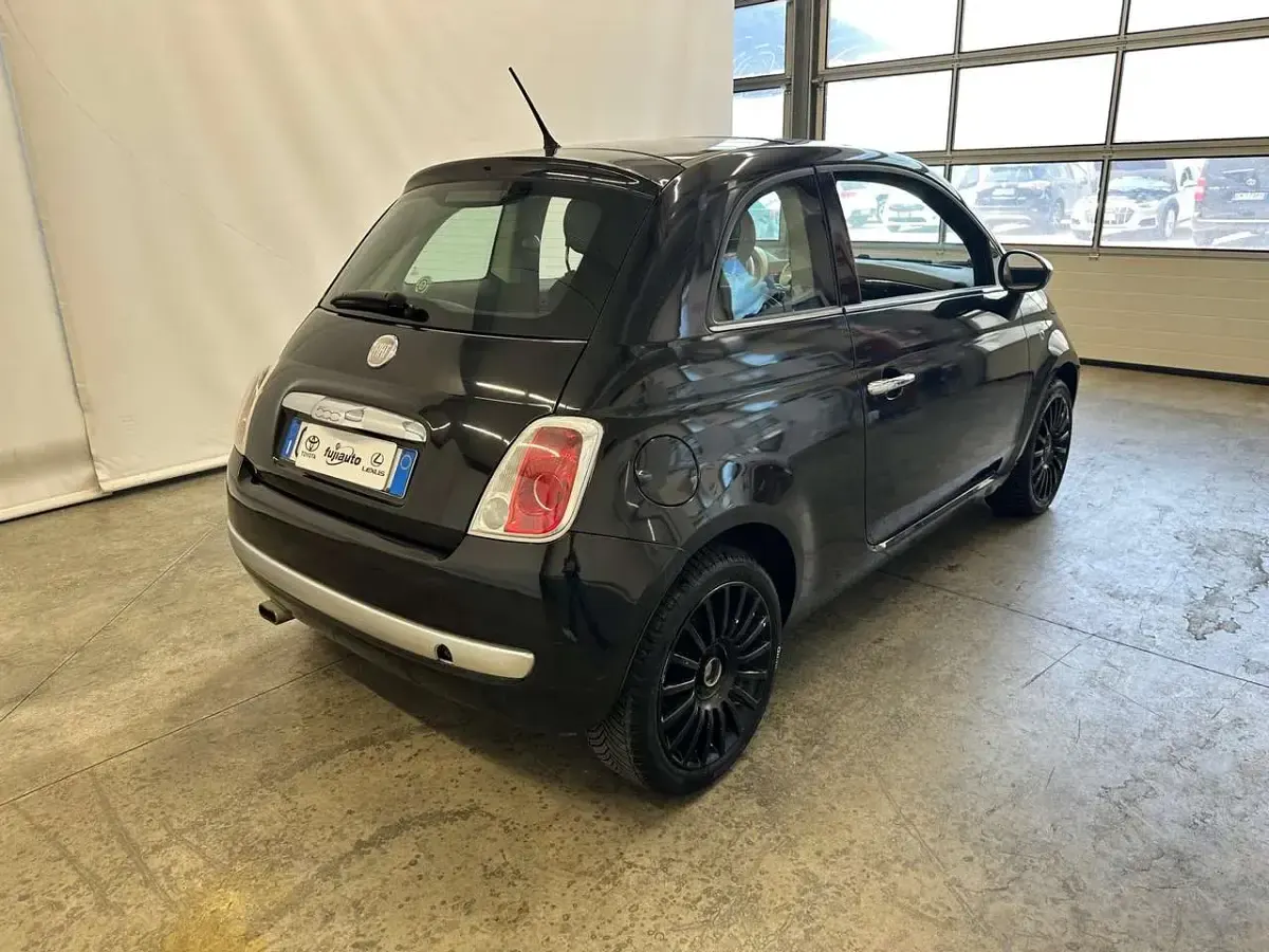 Usata Fiat 500 Pop 69 CV (50 kW) 2009 Nero Cabrio