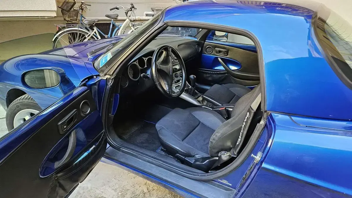 Usata Fiat Barchetta 131 CV (96 kW) 2001 Blu/azzurro Cabrio