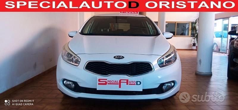 Usata Kia Ceed 110 CV (80 kW) 2013 Bianco Utilitaria